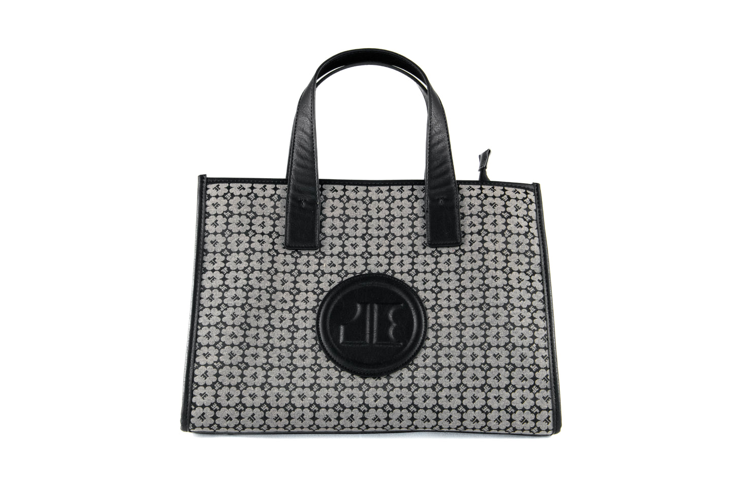 Sac cabas structuré avec trousse et bandoulière – Jacques Esterel