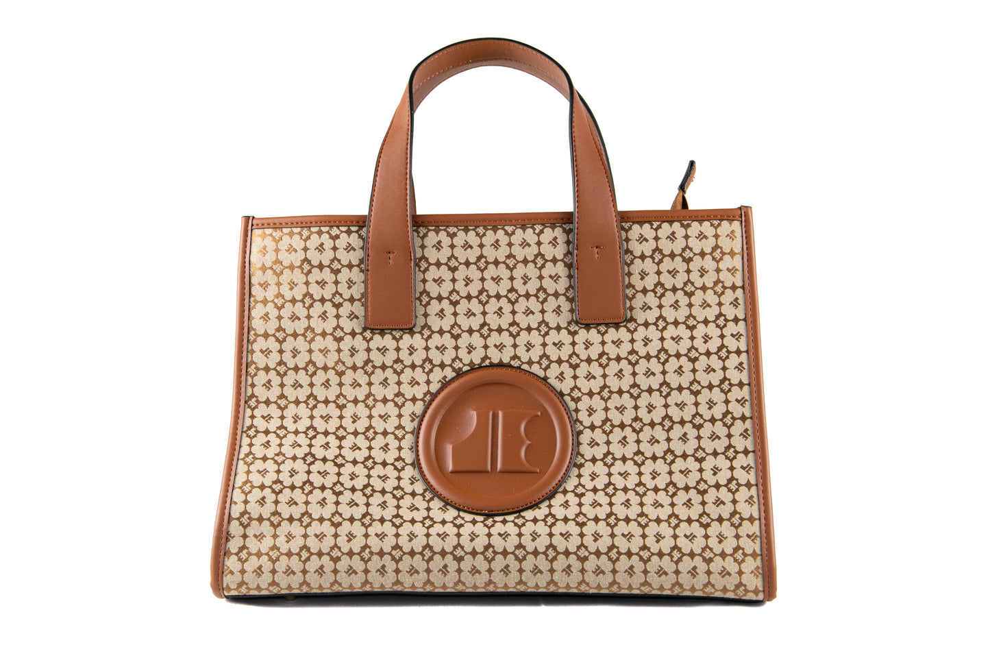 Sac cabas structuré avec trousse et bandoulière – Jacques Esterel