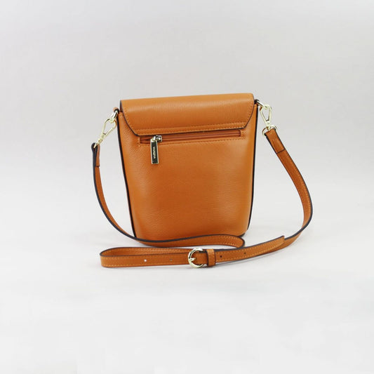 Sac Bandoulière Compact en cuir – Frédéric Maroquinerie Élégance minimaliste & format pratique