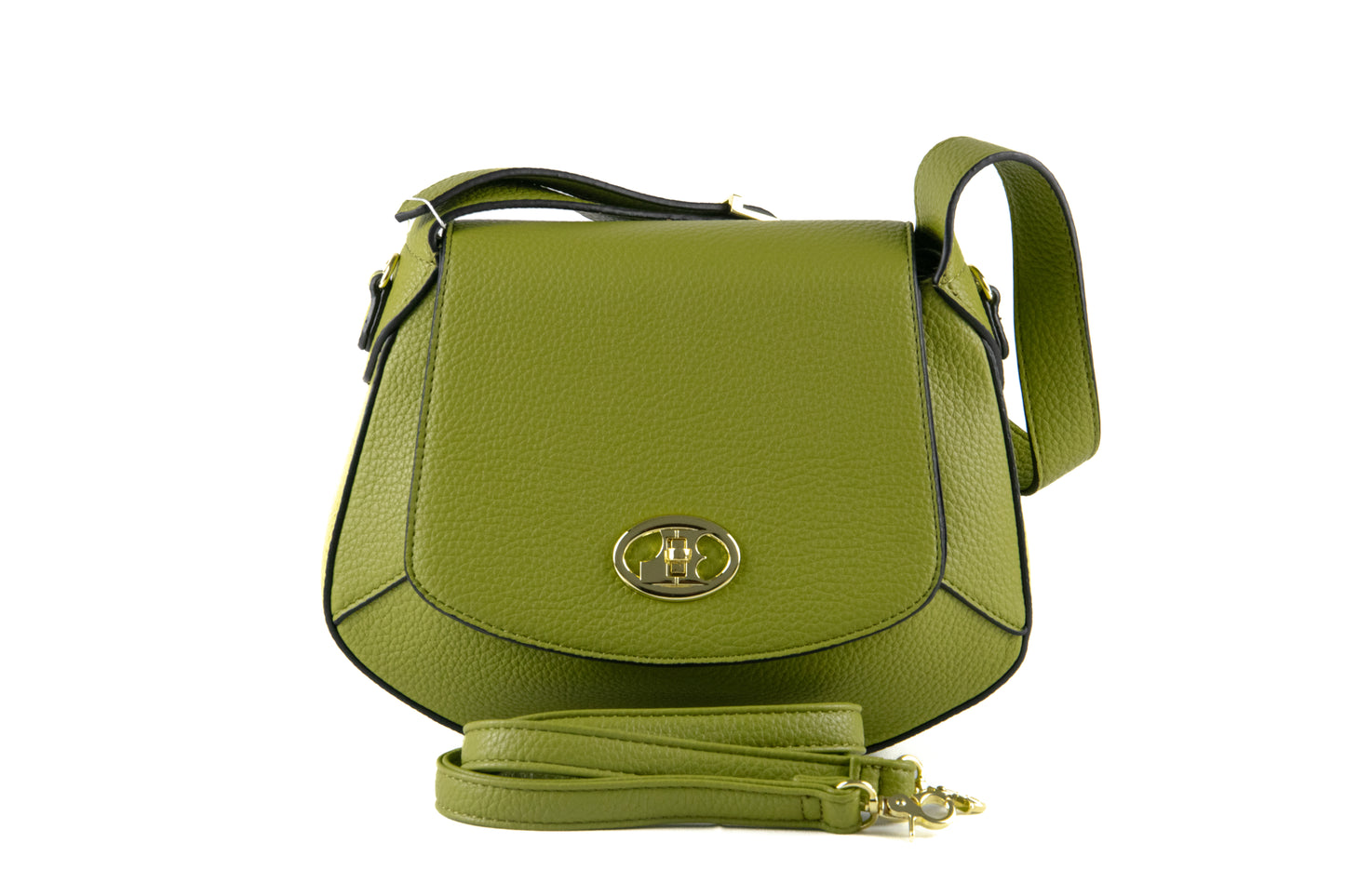 Sac bandoulière vert olive – Jacques Esterel
