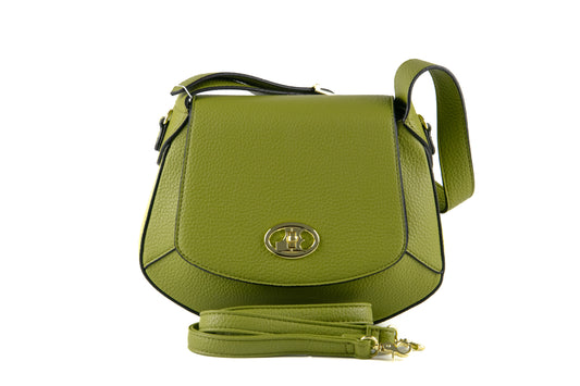 Sac bandoulière vert olive – Jacques Esterel