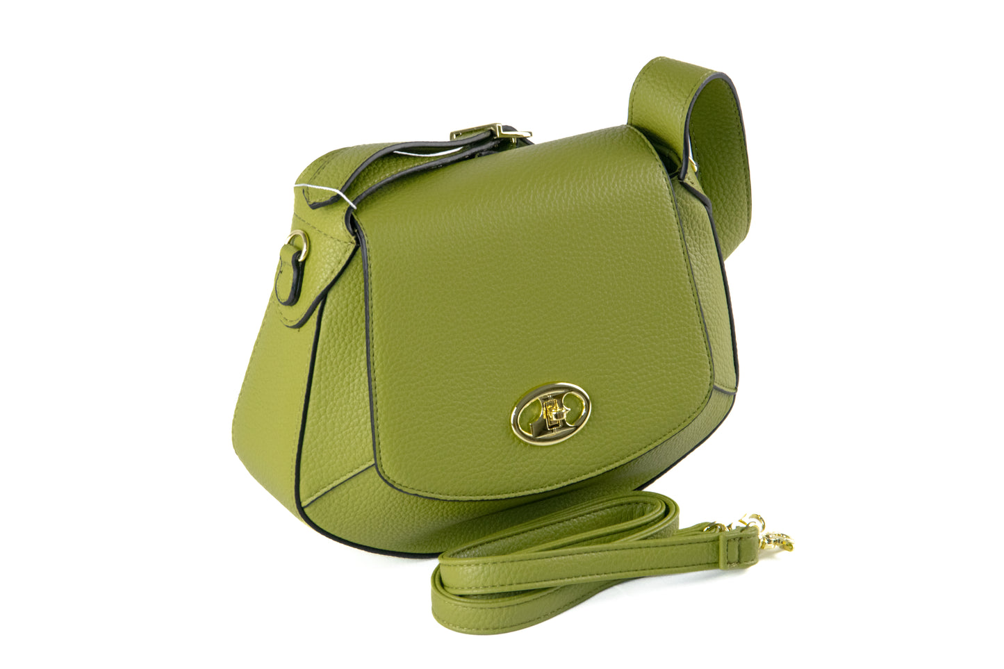 Sac bandoulière vert olive – Jacques Esterel