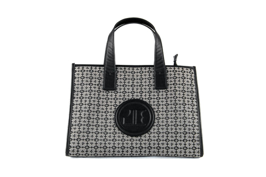 Sac cabas structuré avec trousse et bandoulière – Jacques Esterel